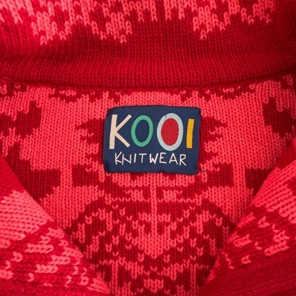 Kooi 80% Lambswool pull over 1/4 medium weight pullover size US L/10 EUC - Picture 13 of 16